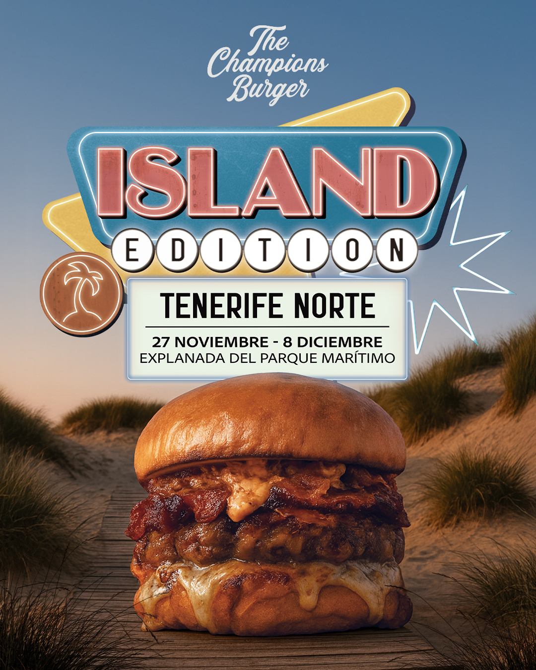 the champions burger tenerife