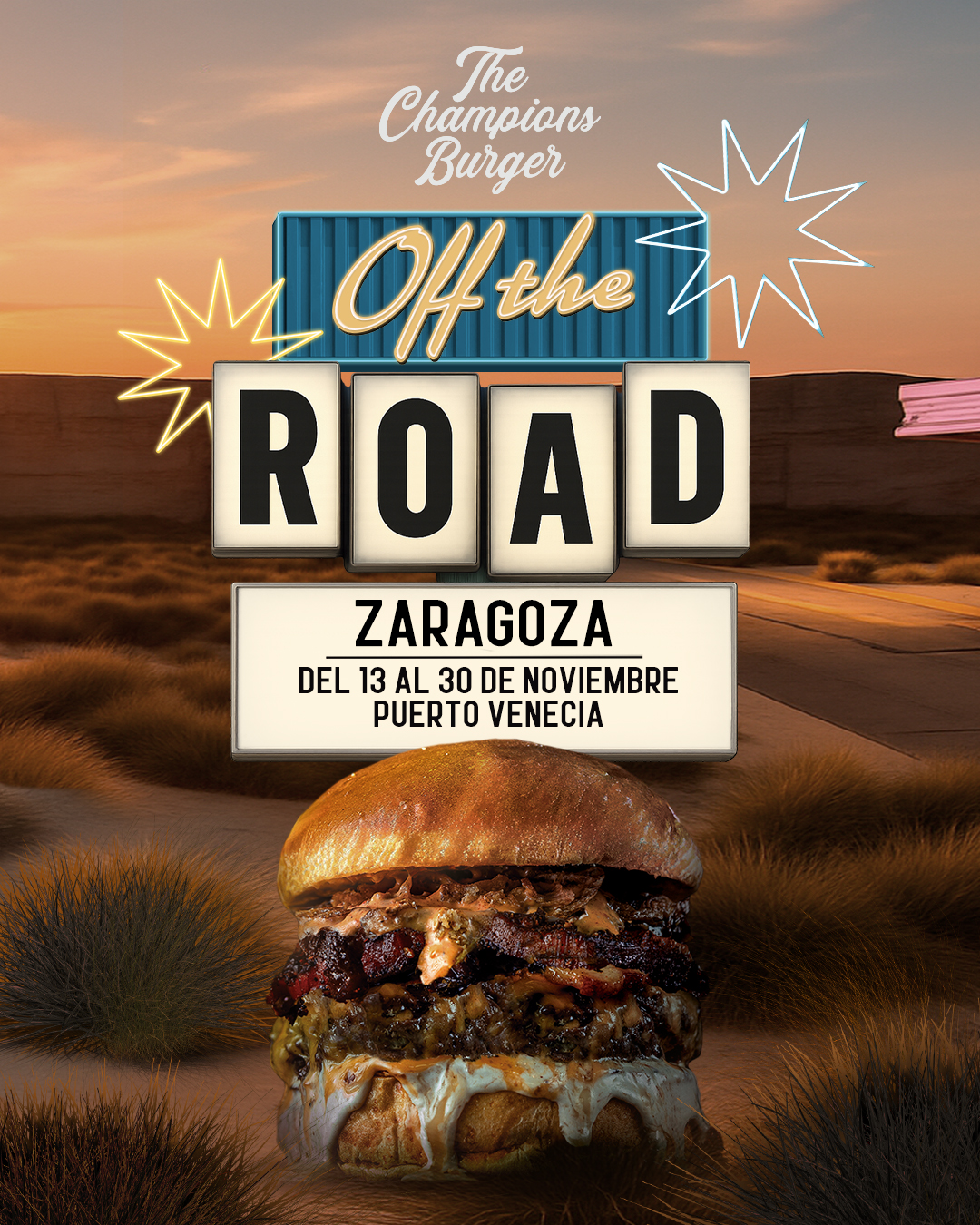 the champions burger zaragoza