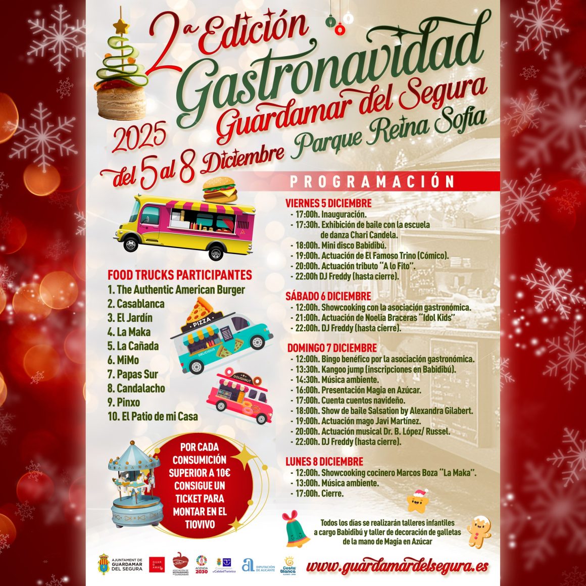 food turck en Gastronavidad Guardarmar del Segura Alicante