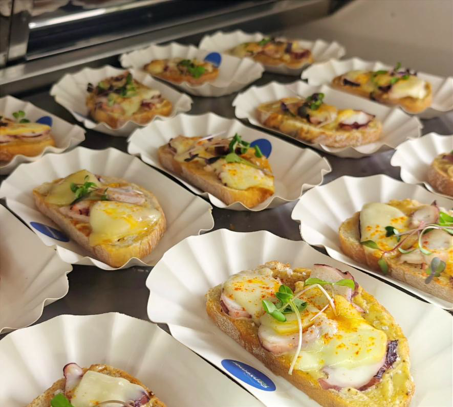 La Carola food truck tosta pulpo