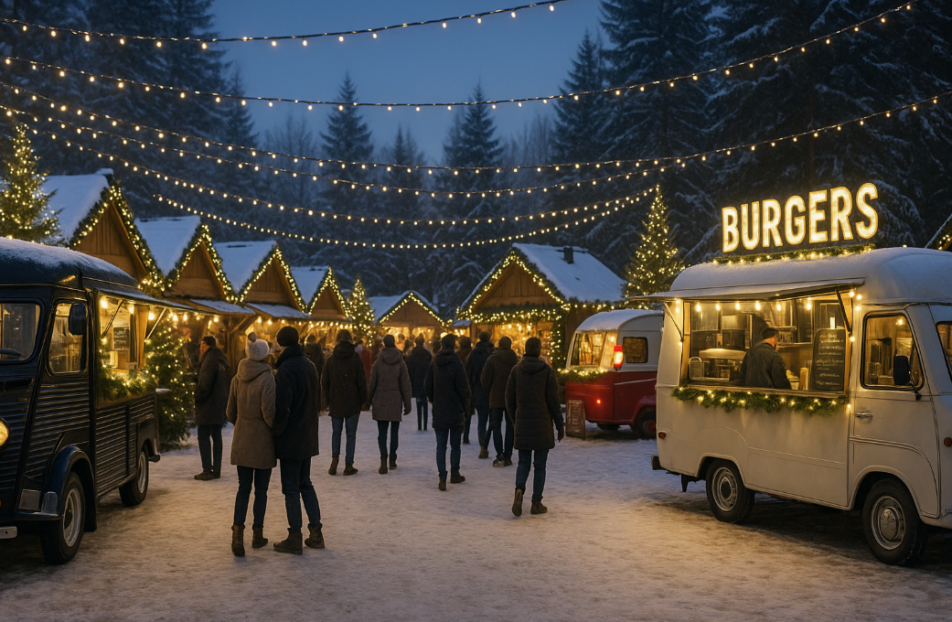 mercadillo navidad foodtrucks