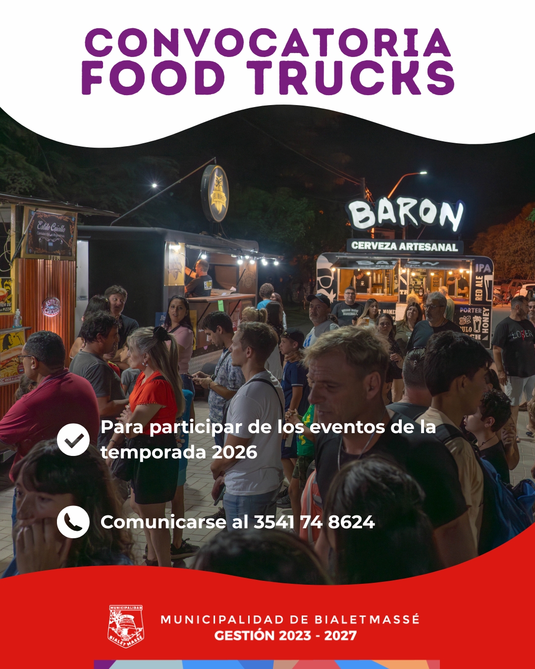 convocatoria food trucks