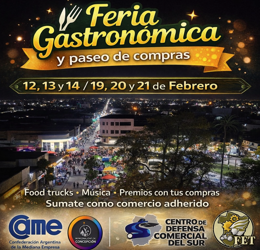 feria con food trucks