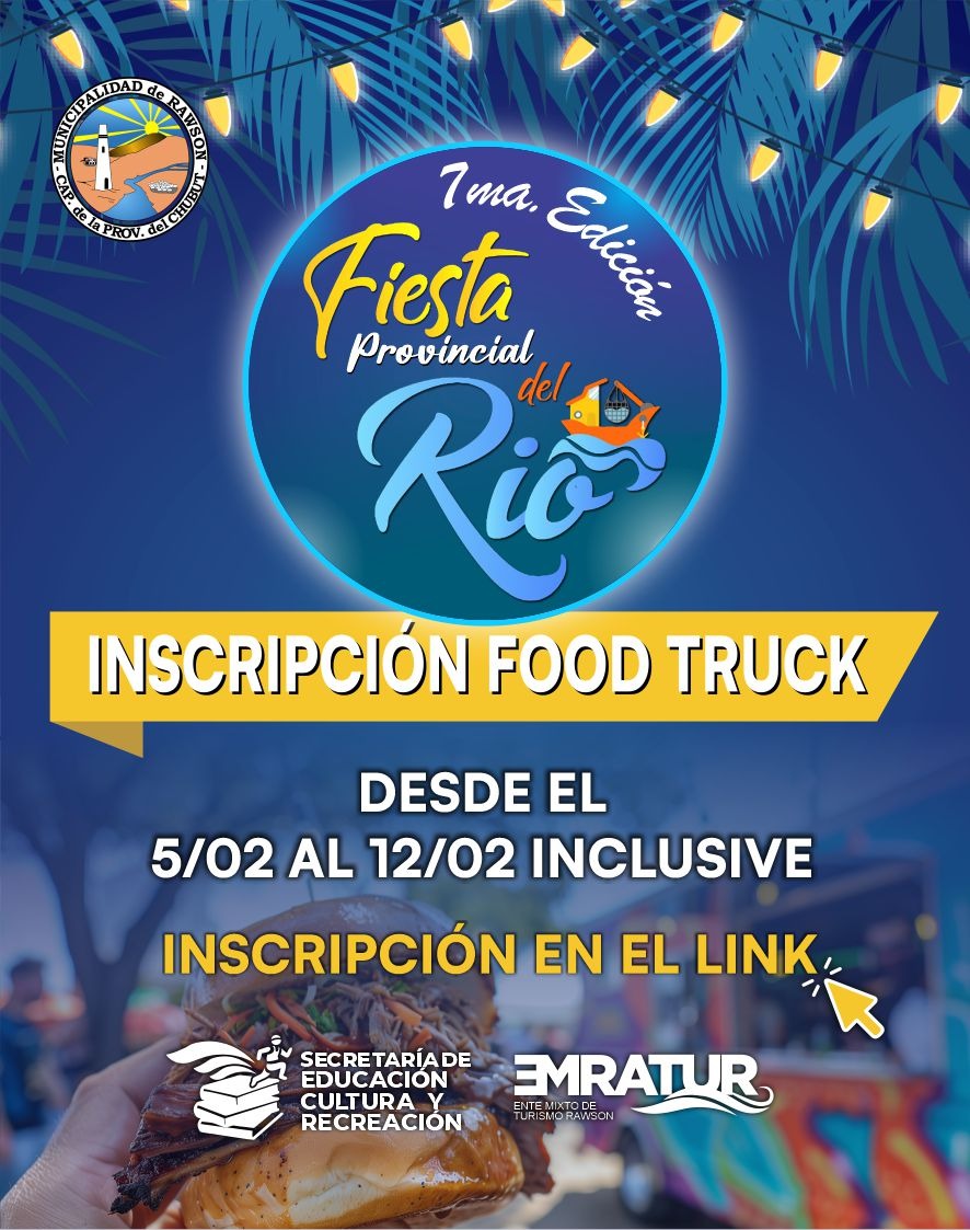 convocatoria food trucks rawson