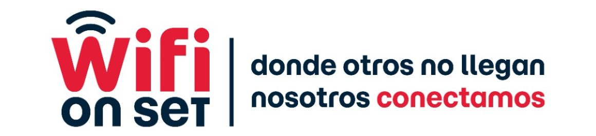 Somos WiFi On Set, una empresa especializada en soluciones de conectividad para eventos y negocios móviles