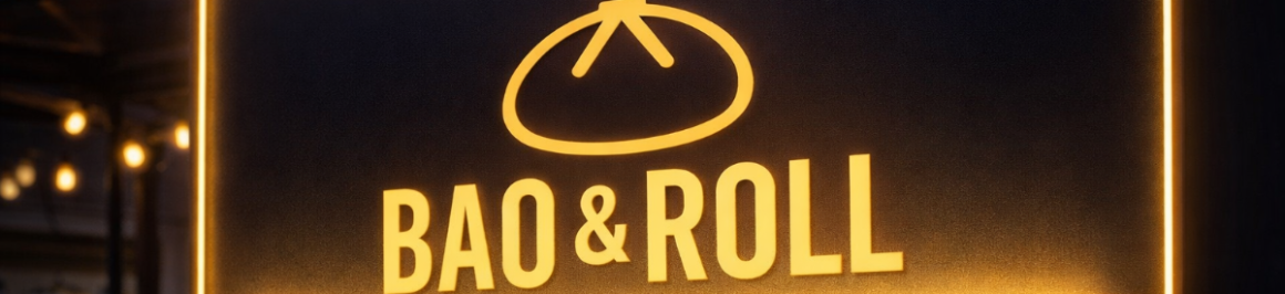 bao roll food truck logo