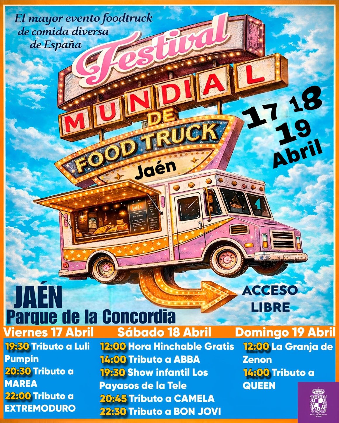 Festival mundial food trucks jaén