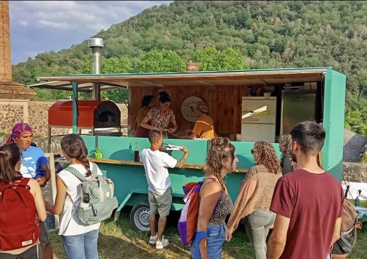 shantiko pizzas food truck evento