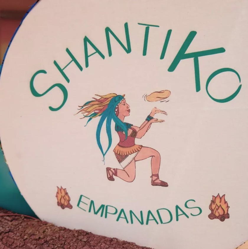 shantiko pizzas food truck logo