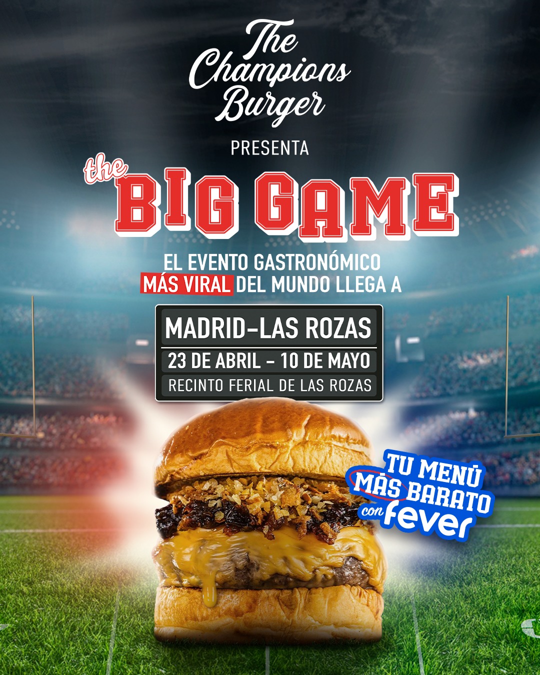 the champions burger madrid