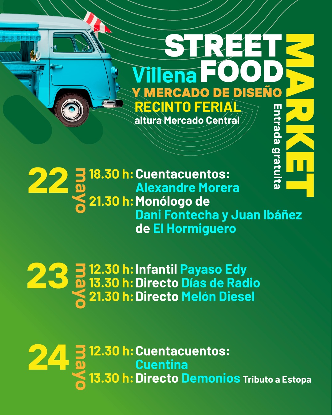 street food market alicante food trucks