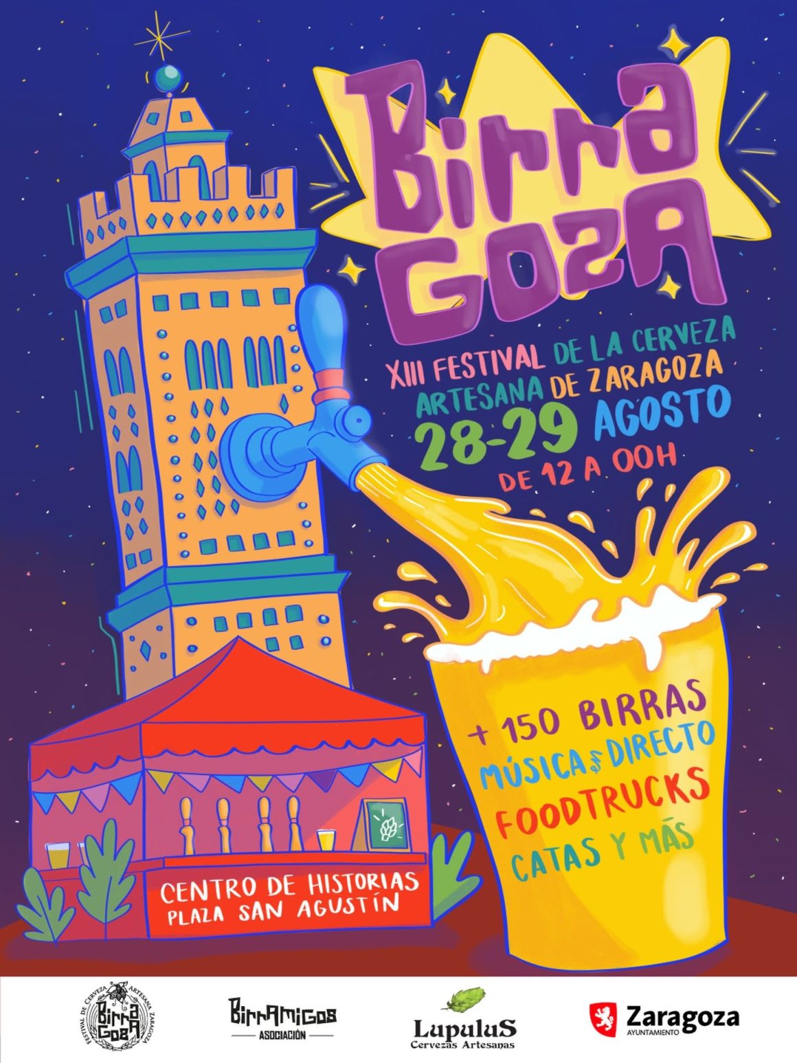 food trucks en Zaragoza. Birragoza 2026
