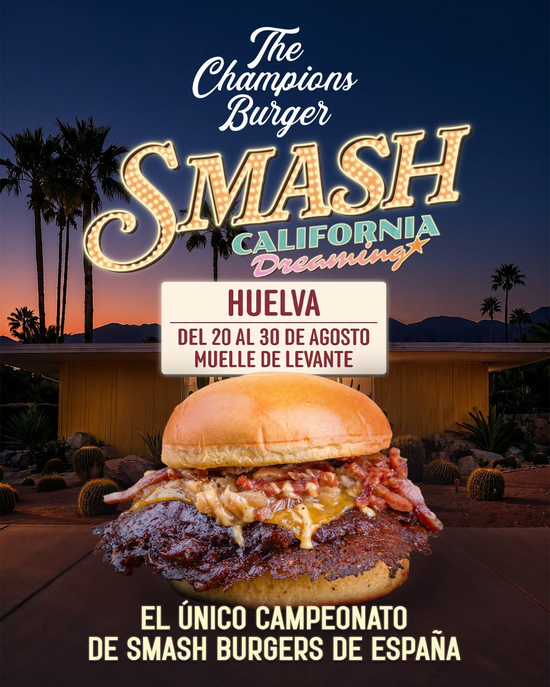 the champions burger huelva food trucks