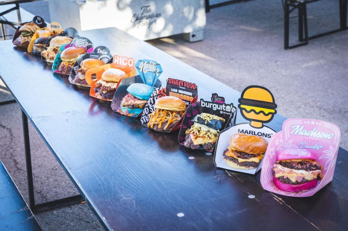 the champions burger food trucks